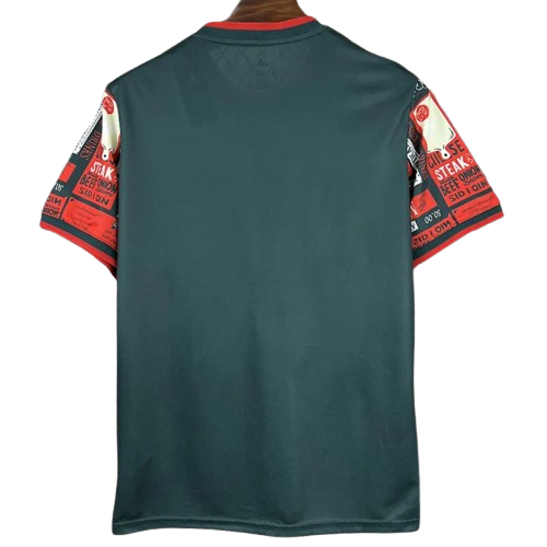 25-26 Real Madrid Red Green Special Edition Training Shirt