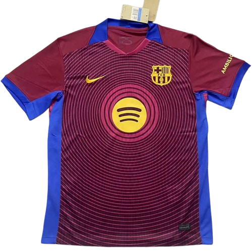 25-26 Barcelona Brown Red Special Edition Training Shirt