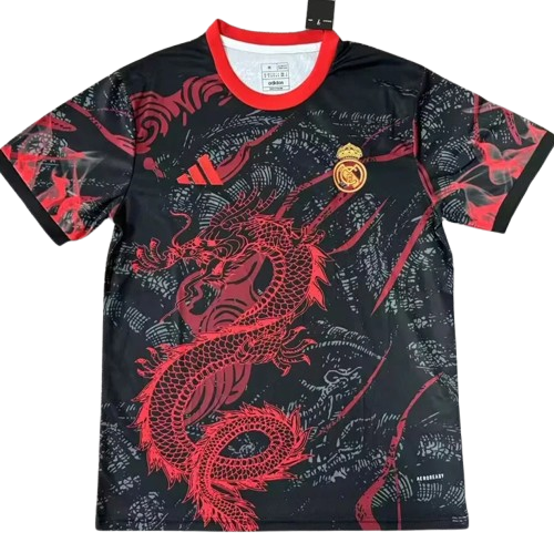 25-26 Real Madrid Black Special Edition Training Shirt