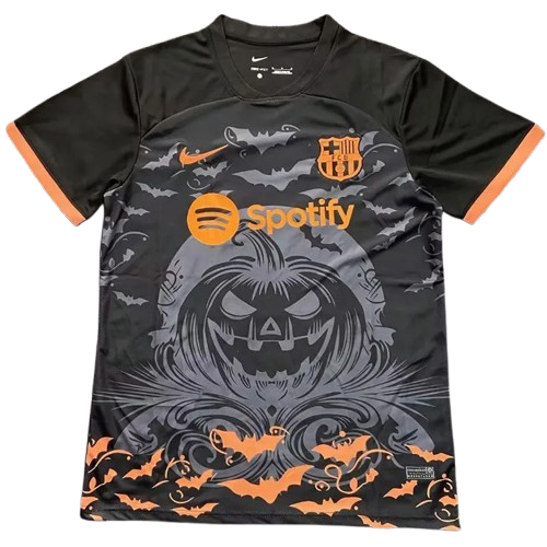 25-26 Barcelona Black Orange Special Edition Training Shirt