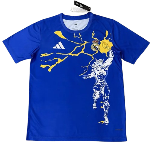 25-26 Real Madrid Bule Joint Edition Training Shirt