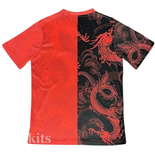 25-26 Real Madrid Red Black Special Edition Training Shirt