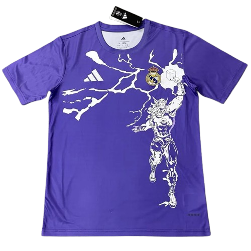 25-26 Real Madrid Purple Joint Edition Training Shirt