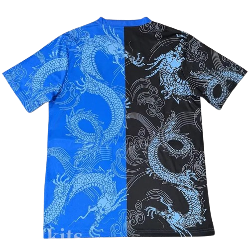 25-26 Real Madrid Blue Black Special Edition Training Shirt