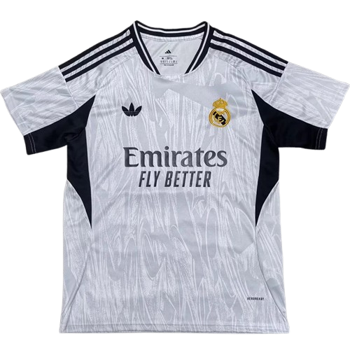 25-26 Real Madrid White Grey Special Edition Training Shirt