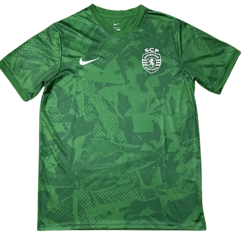 25-26 Sporting Lisbon Green Training Shirt