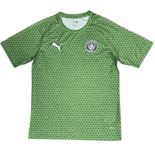 25-26 Man City Green Training Shirt