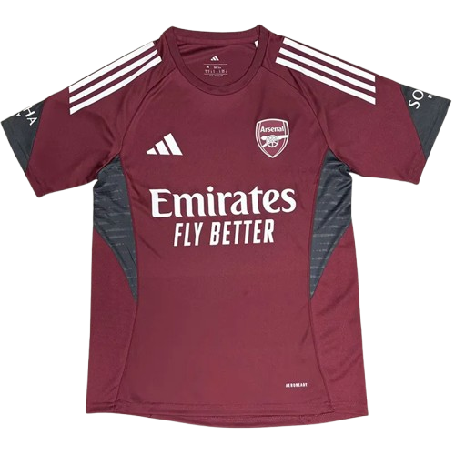 25-26 Arsenal Brown Red Training Shirt