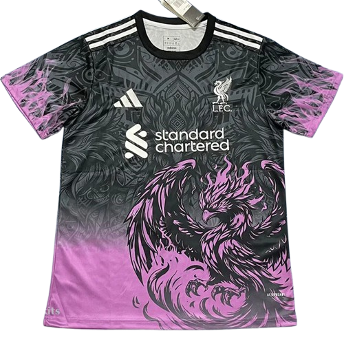 25-26 Liverpool Black Pink Special Edition Training Shirt