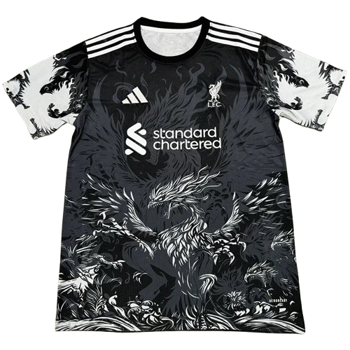 25-26 Liverpool Black Blue Special Edition Training Shirt