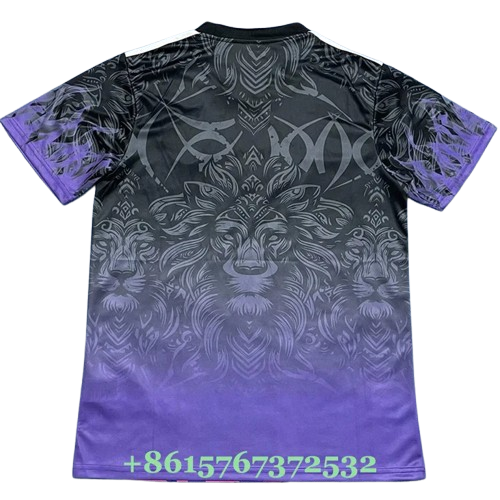 25-26 Man Utd Black Purple Special Edition Training Shirt
