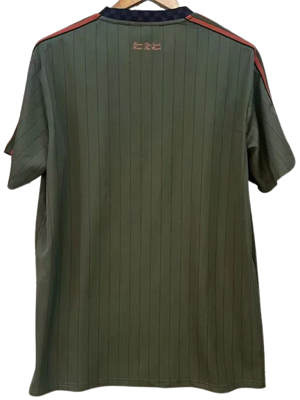25-26 Bayern Green Grey Casual Edition Training Shirt