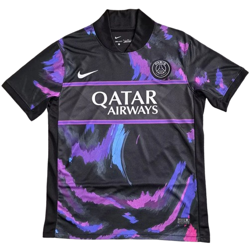 25-26 PSG Special Edition Black Purple Training Shirt
