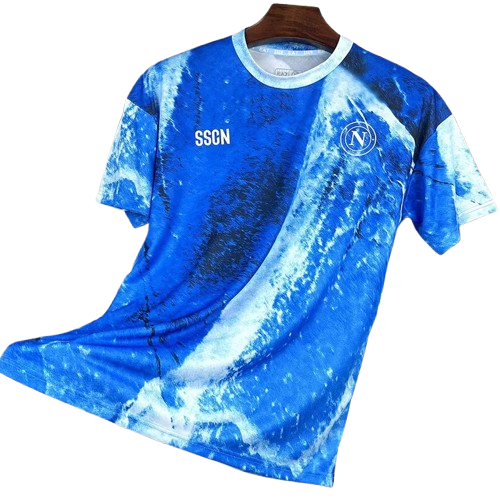 25-26 Napoli Blue Grey Training Shirt