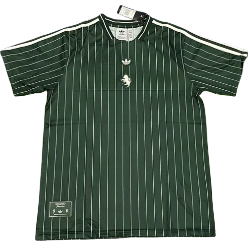 25-26 Juventus Dark Green Casual Edition Training Shirt