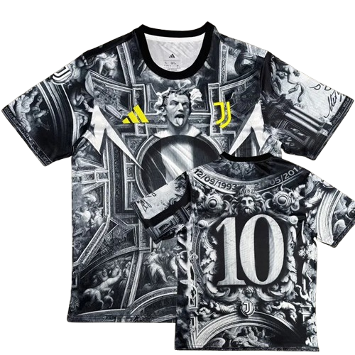 25-26 Juventus #10 Black Special Edition Training Shirt