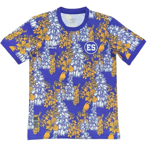 25-26 Salvador Blue Yellow Training Shirt