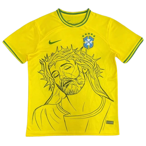 25-26 Brazil Yellow Special Edition Training Shirt