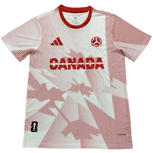 2026 Canada World Cup Culture Promotion Red Training Shirt