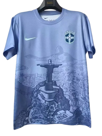 25-26 Brazil Grey Special Edition Training Shirt