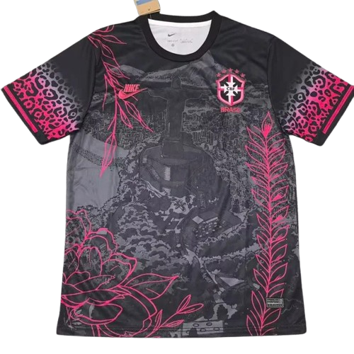 25-26 Brazil Black Red Special Edition Training Shirt