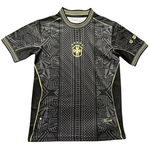 25-26 Brazil Black Gold Special Edition Training Shirt