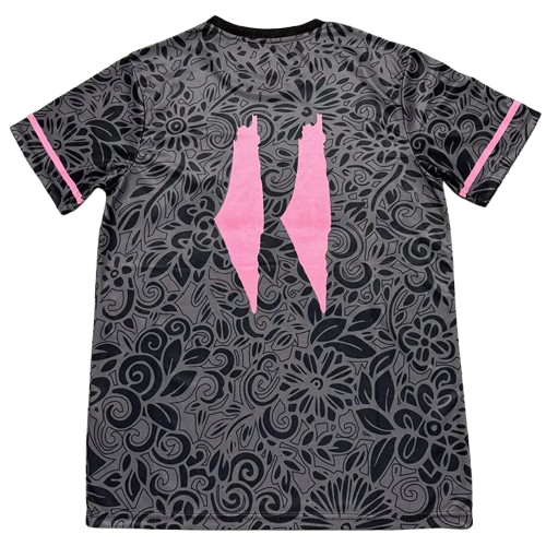 25-26 Palestina Grey Black Training Shirt