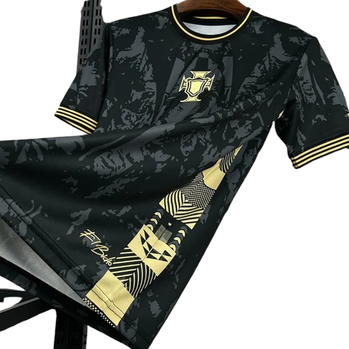 25-26 Portugal Black Gold Special Edition Training Shirt