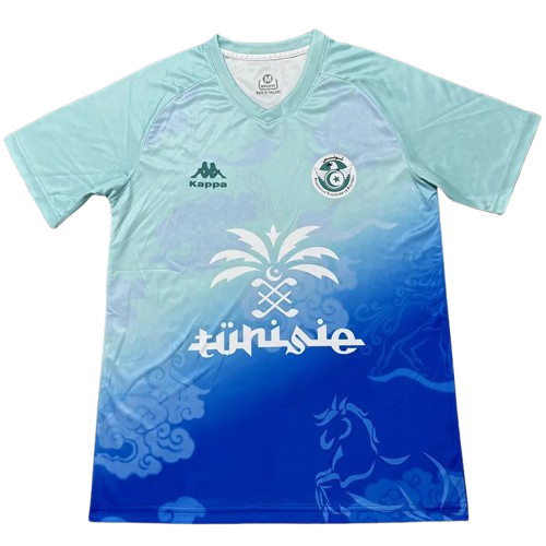 25-26 Tunisia Blue Special Edition Training Shirt