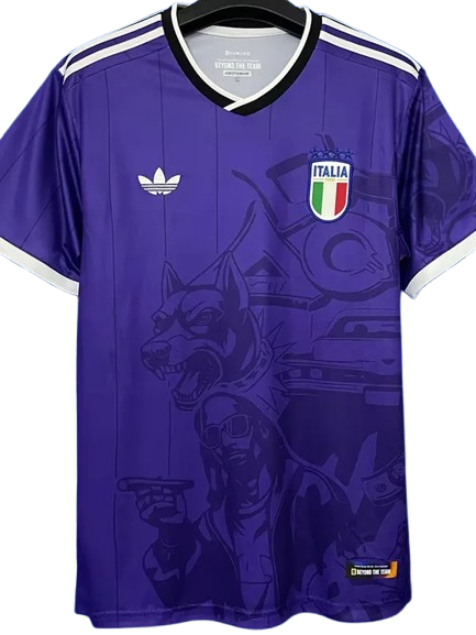 25-26 Italy Purple Special Edition Training Shirt