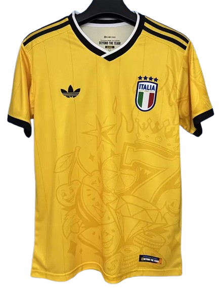 25-26 Italy Yellow Special Edition Training Shirt