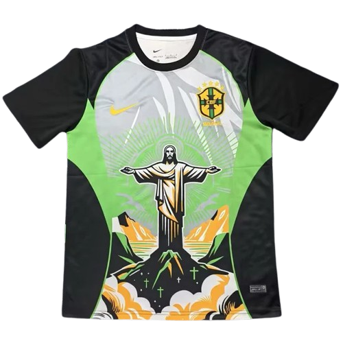 25-26 Brazil Green Grey Special Edition Training Shirt