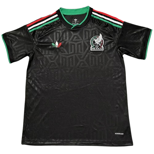 25-26 Mexico Black Training Shirt