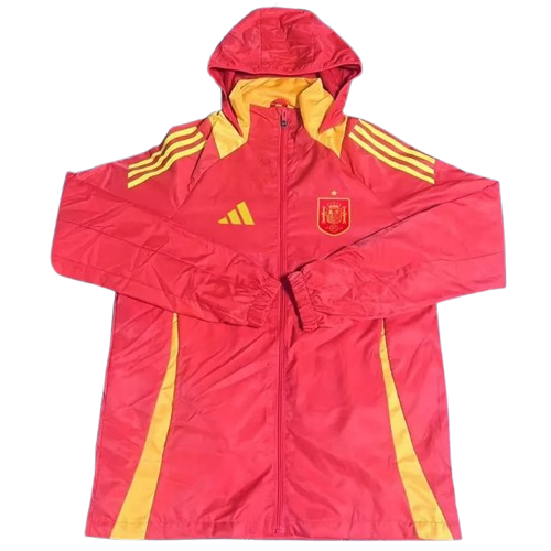 25-26 Spain Red Windbreaker