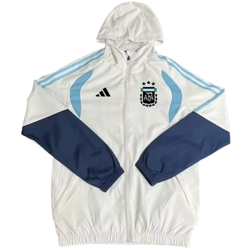 26-27 Argentina White Windbreaker