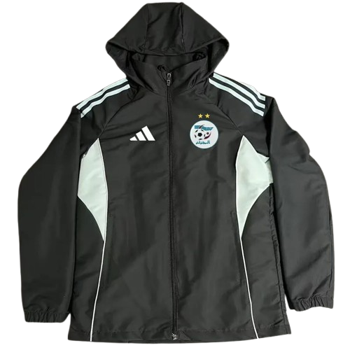 26-27 Algeria Black Windbreaker