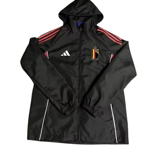 26-27 Belgium Black Windbreaker