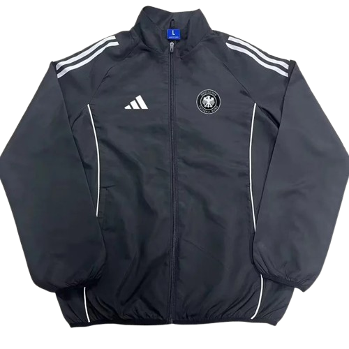 25-26 Germany Black Windbreaker