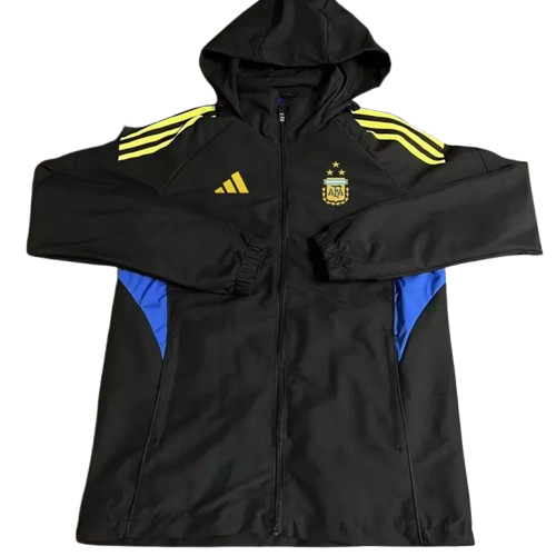26-27 Argentina Black Windbreaker