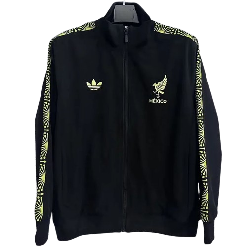 25-26 Mexico Black Windbreaker