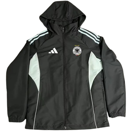 26-27 Germany Black Windbreaker