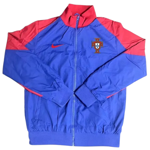 25-26 Portugal Blue Red Windbreaker