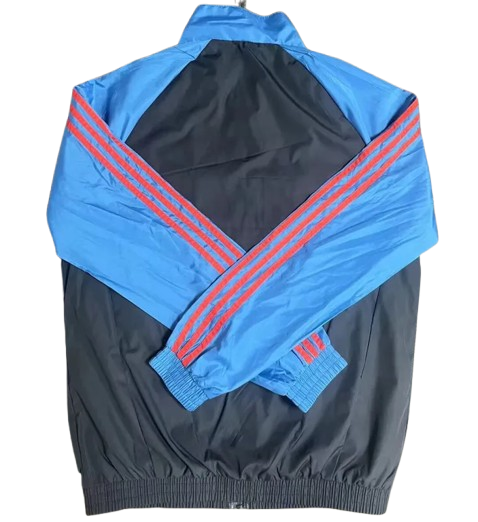 25-26 Spain Blue Black Windbreaker