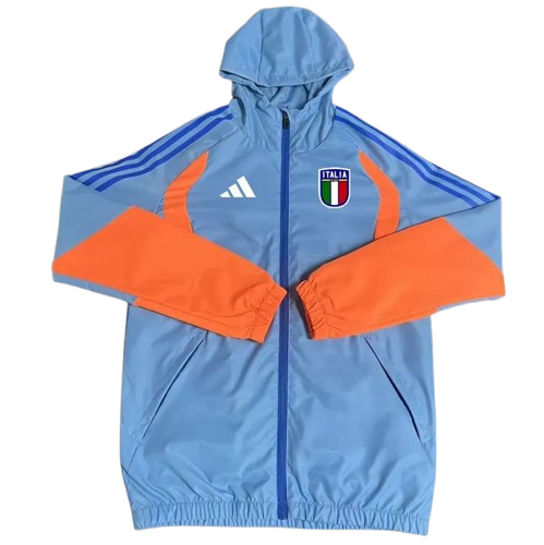 26-27 Italy Light Blue Windbreaker