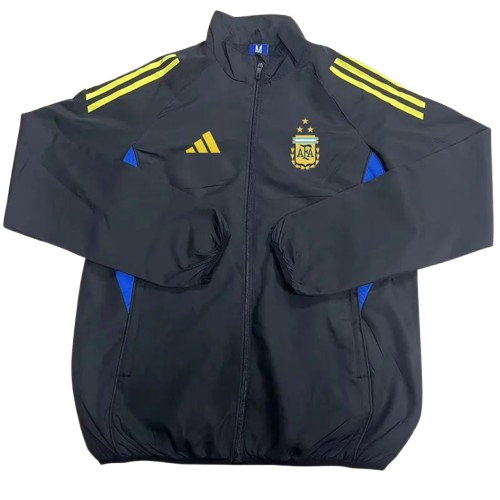 25-26 Argentina Black Windbreaker