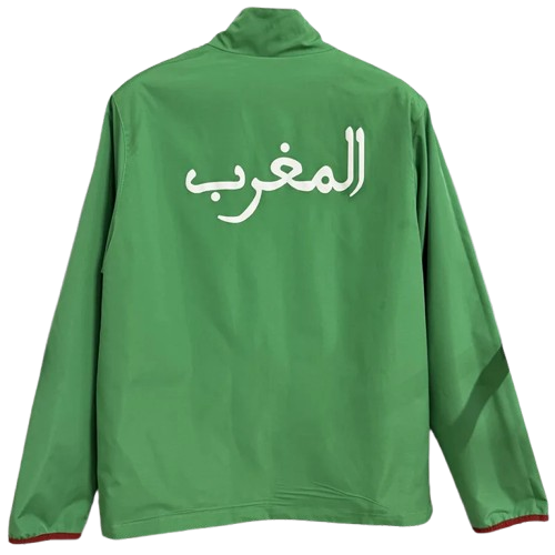 25-26 Morocco Red & Green Double Sided Windbreaker