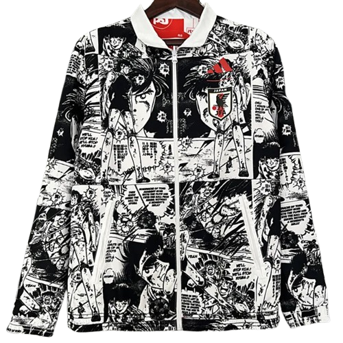 2024 Japan Red & Black Double Sided Windbreaker