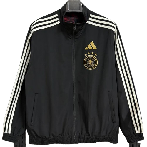 25-26 Germany Black & Red Double Sided Windbreaker