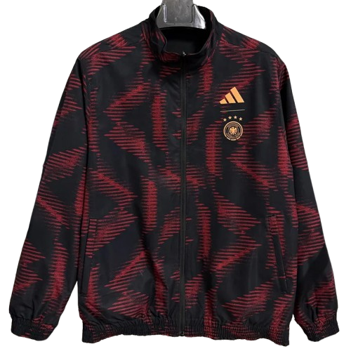 25-26 Germany Black & Red Double Sided Windbreaker