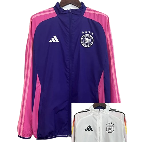 2024 Germany Purple & White Double Sided Windbreaker